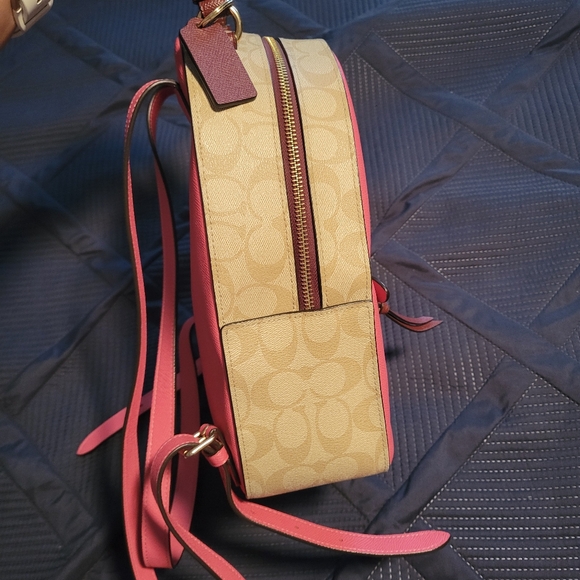 Coach Pink Backpack - Picture 9 of 11